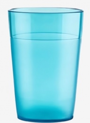 Vaso policarbonato 25 cl colortes
